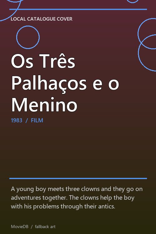 Os Três Palhaços e o Menino poster