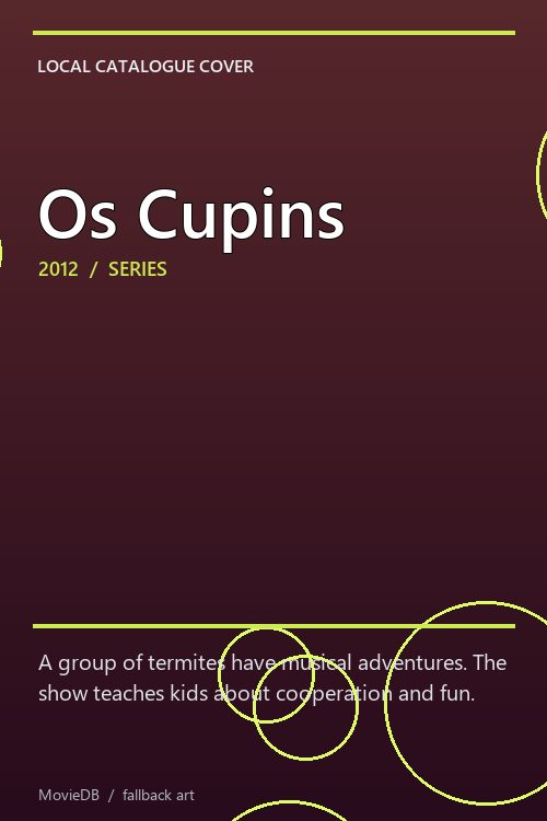 Os Cupins poster