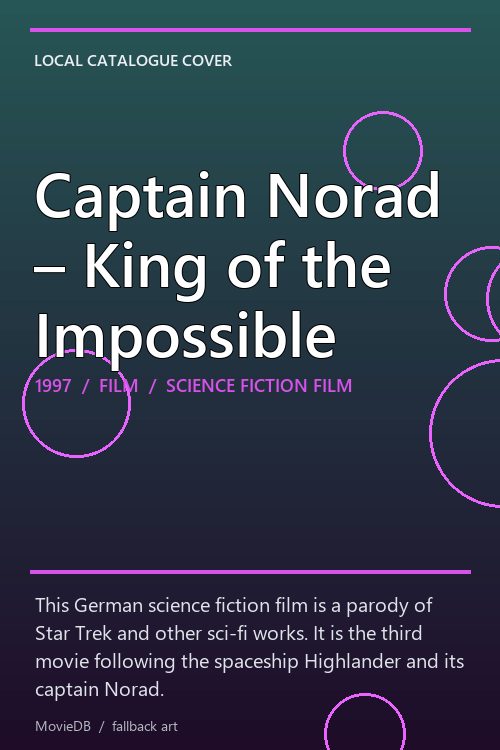 Captain Norad – King of the Impossible poster