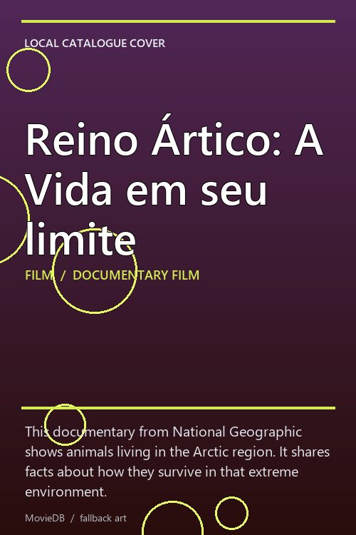 Reino Ártico: A Vida em seu limite poster
