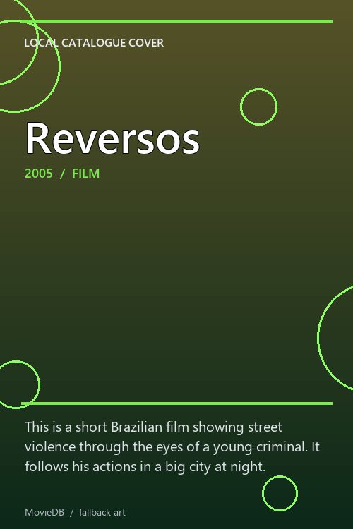 Reversos poster