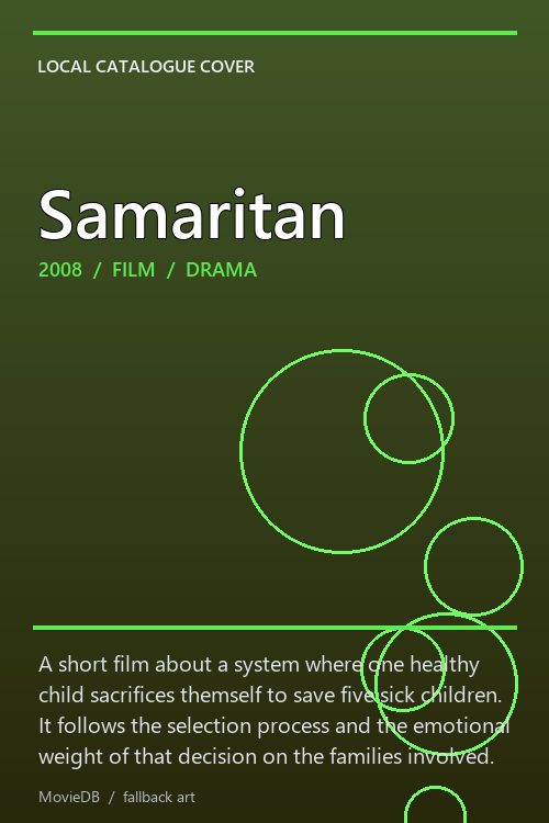 Samaritan poster