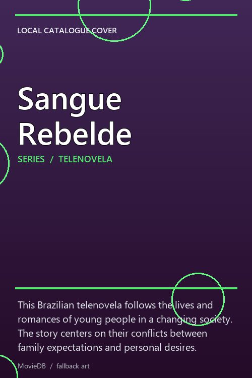 Sangue Rebelde poster
