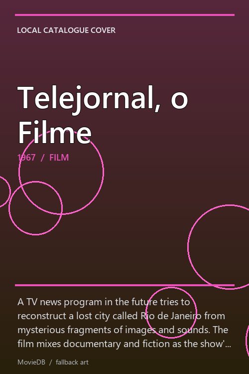 Telejornal, o Filme poster