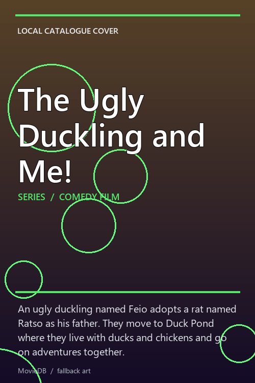 The Ugly Duckling and Me! poster