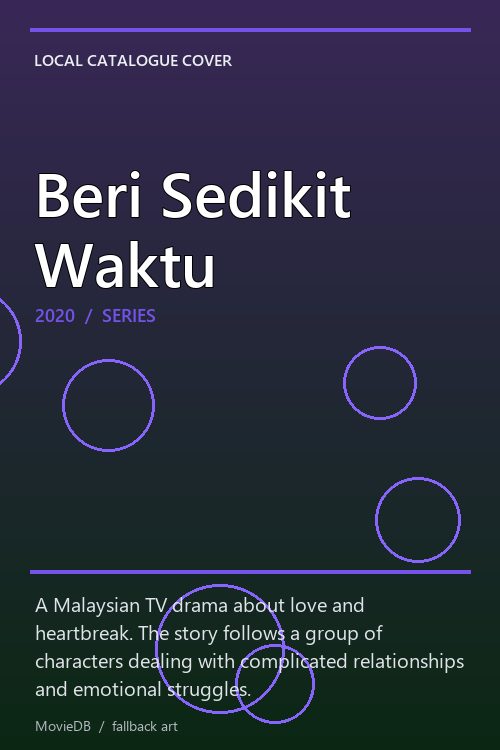 Beri Sedikit Waktu poster