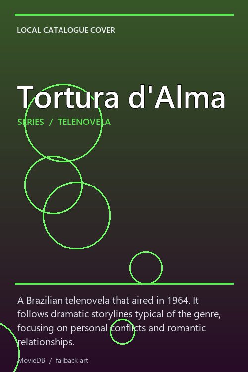 Tortura d'Alma poster