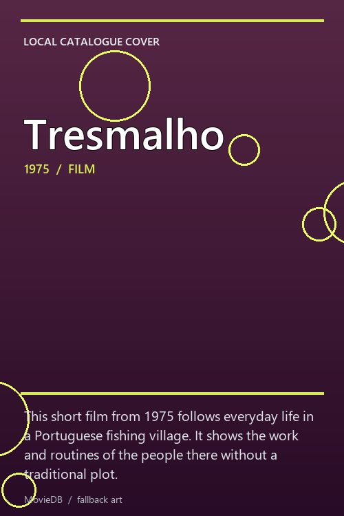 Tresmalho poster