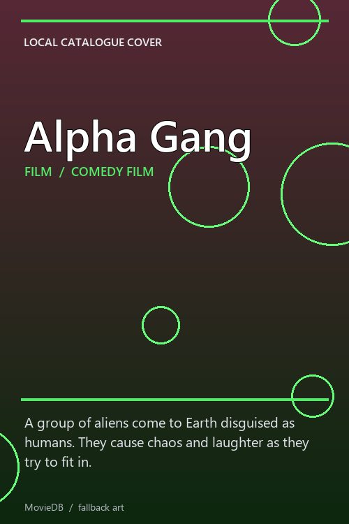Alpha Gang poster