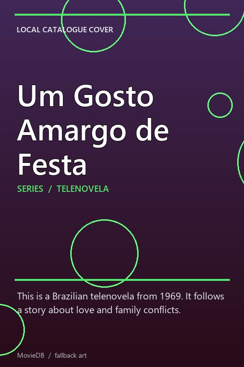 Um Gosto Amargo de Festa poster