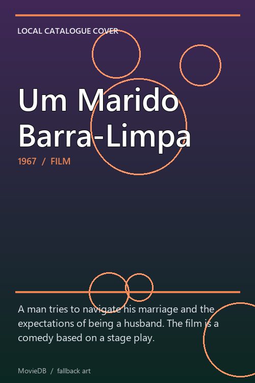 Um Marido Barra-Limpa poster
