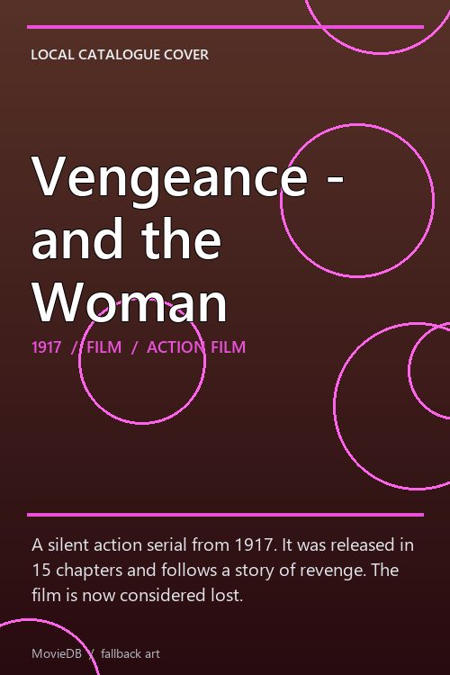 Vengeance - and the Woman poster