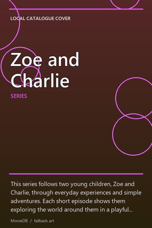 Zoe and Charlie poster