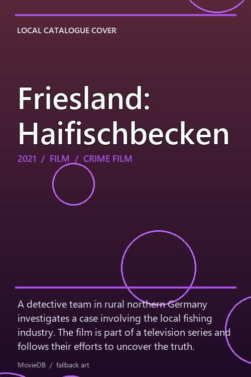Friesland: Haifischbecken poster