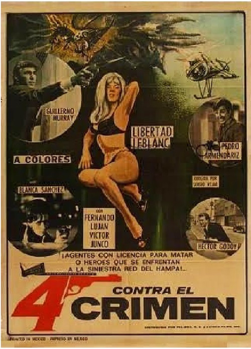 Cuatro contra el crimen poster