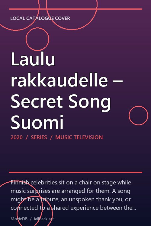 Laulu rakkaudelle – Secret Song Suomi poster