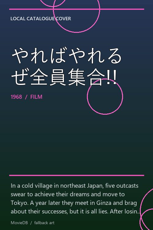 やればやれるぜ全員集合!! poster