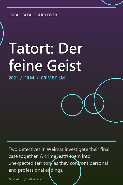 Tatort: Der feine Geist poster