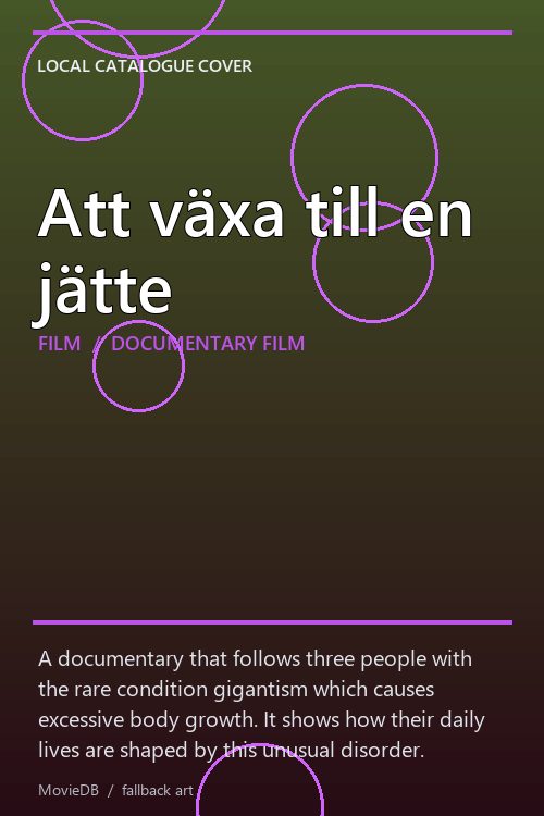 Att växa till en jätte poster