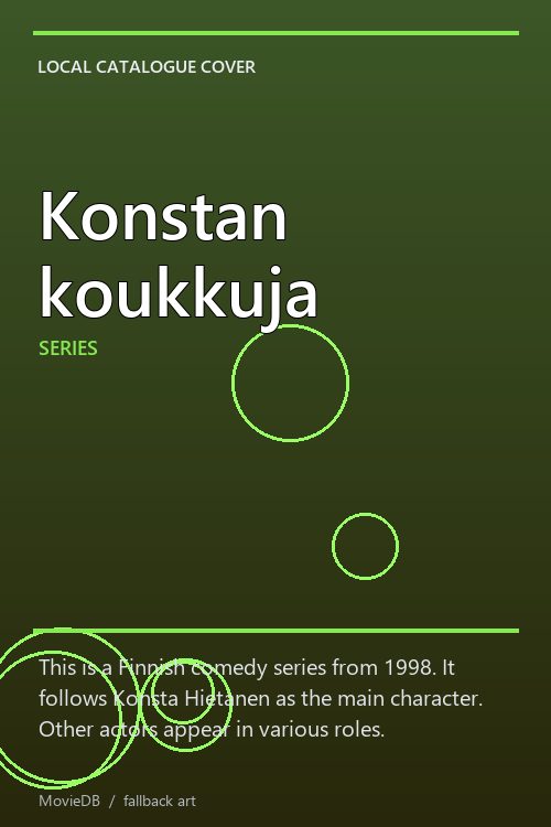 Konstan koukkuja poster