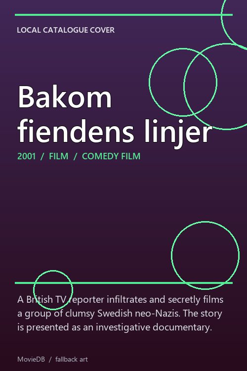 Bakom fiendens linjer poster