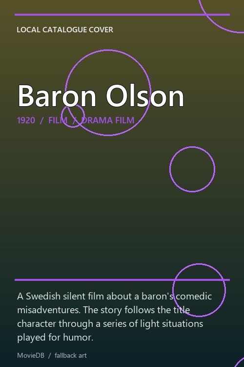 Baron Olson poster