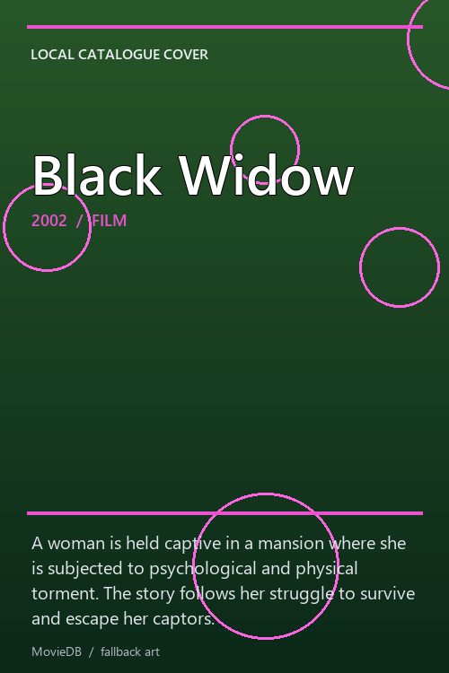 Black Widow poster
