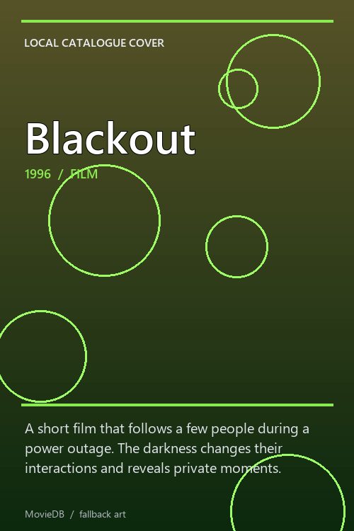 Blackout poster