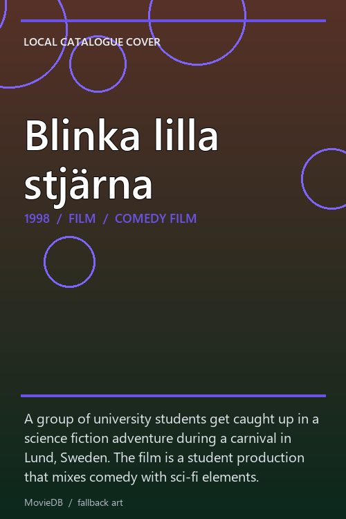 Blinka lilla stjärna poster
