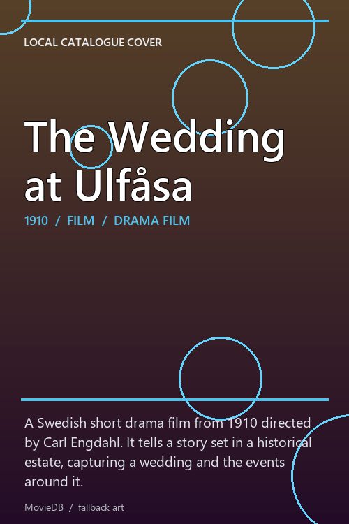 The Wedding at Ulfåsa poster