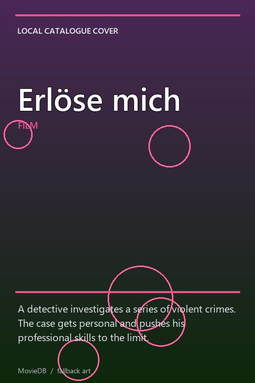 Erlöse mich poster
