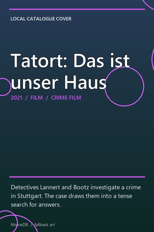 Tatort: Das ist unser Haus poster