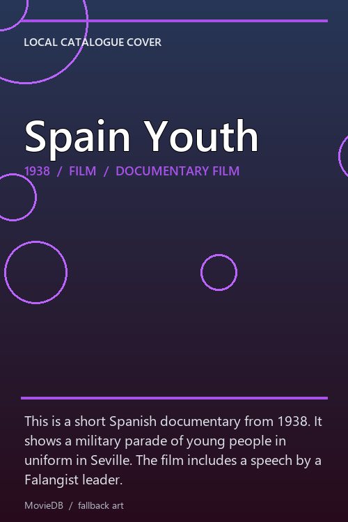 Spain Youth poster