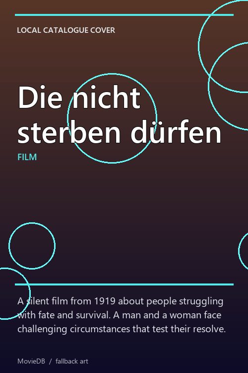 Die nicht sterben dürfen poster