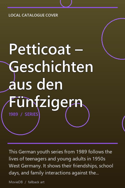 Petticoat – Geschichten aus den Fünfzigern poster