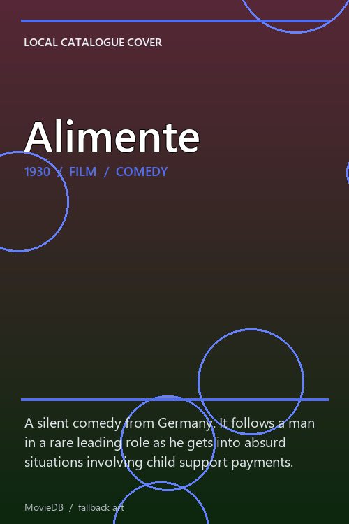 Alimente poster