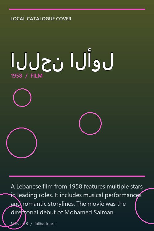 اللحن الأول poster