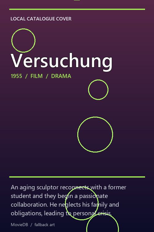 Versuchung poster