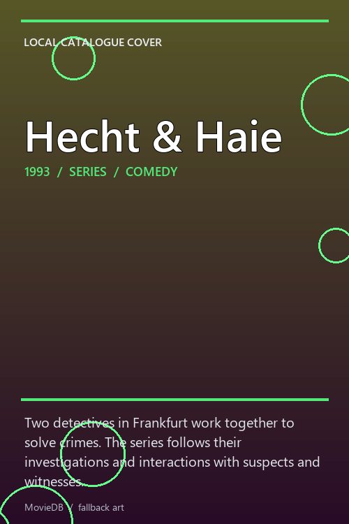 Hecht & Haie poster