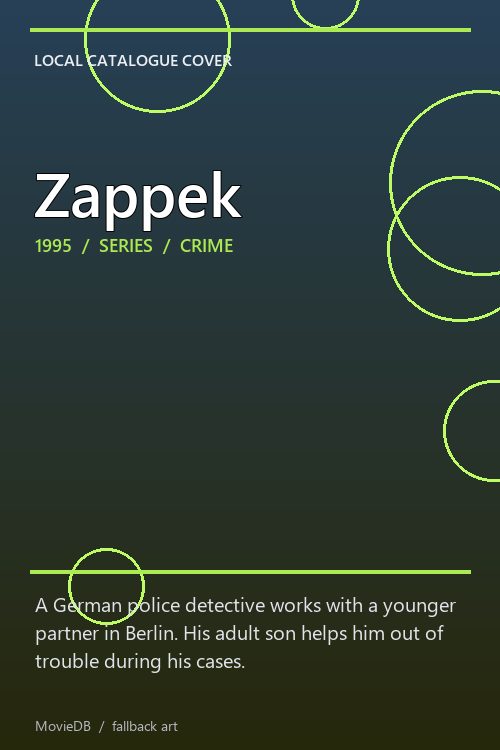 Zappek poster