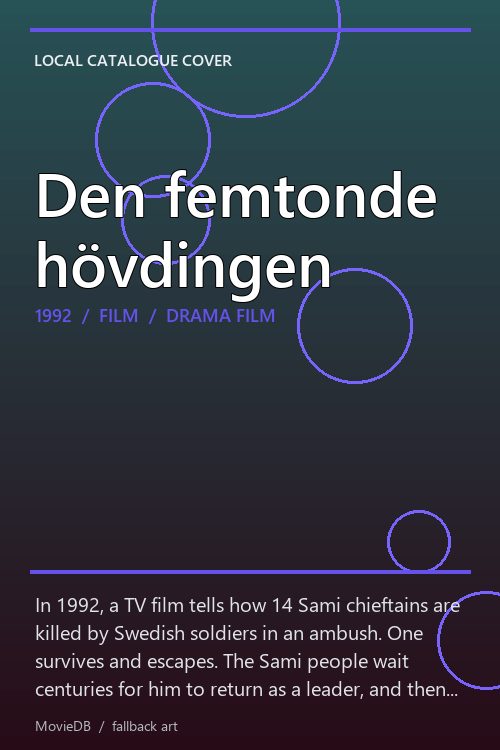 Den femtonde hövdingen poster