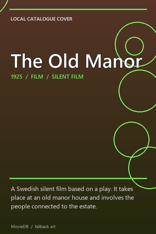 The Old Manor poster