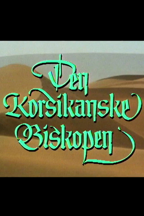 Den korsikanske biskopen poster
