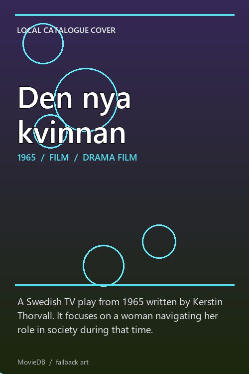 Den nya kvinnan poster