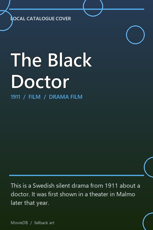 The Black Doctor poster