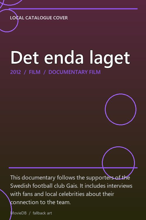 Det enda laget poster
