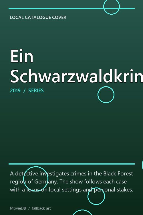 Ein Schwarzwaldkrimi poster