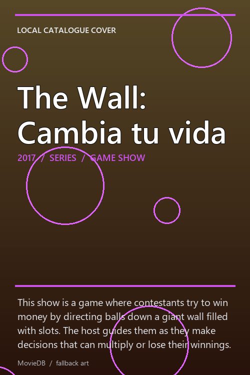 The Wall: Cambia tu vida poster