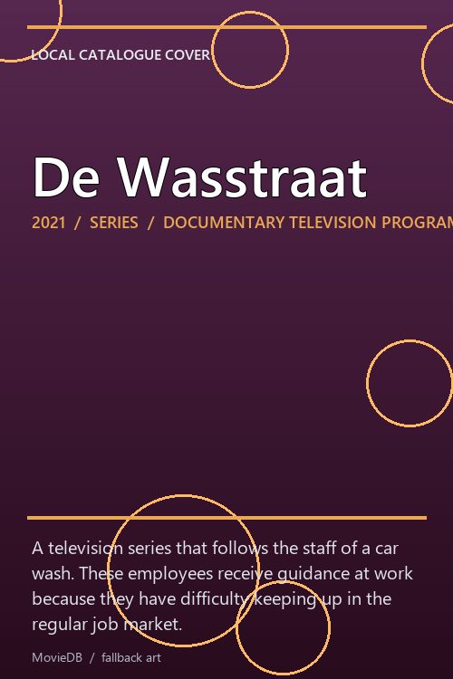 De Wasstraat poster