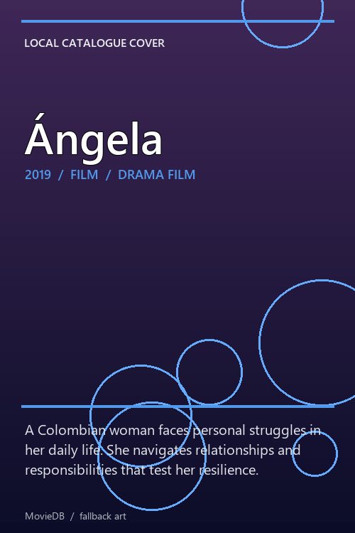 Ángela poster